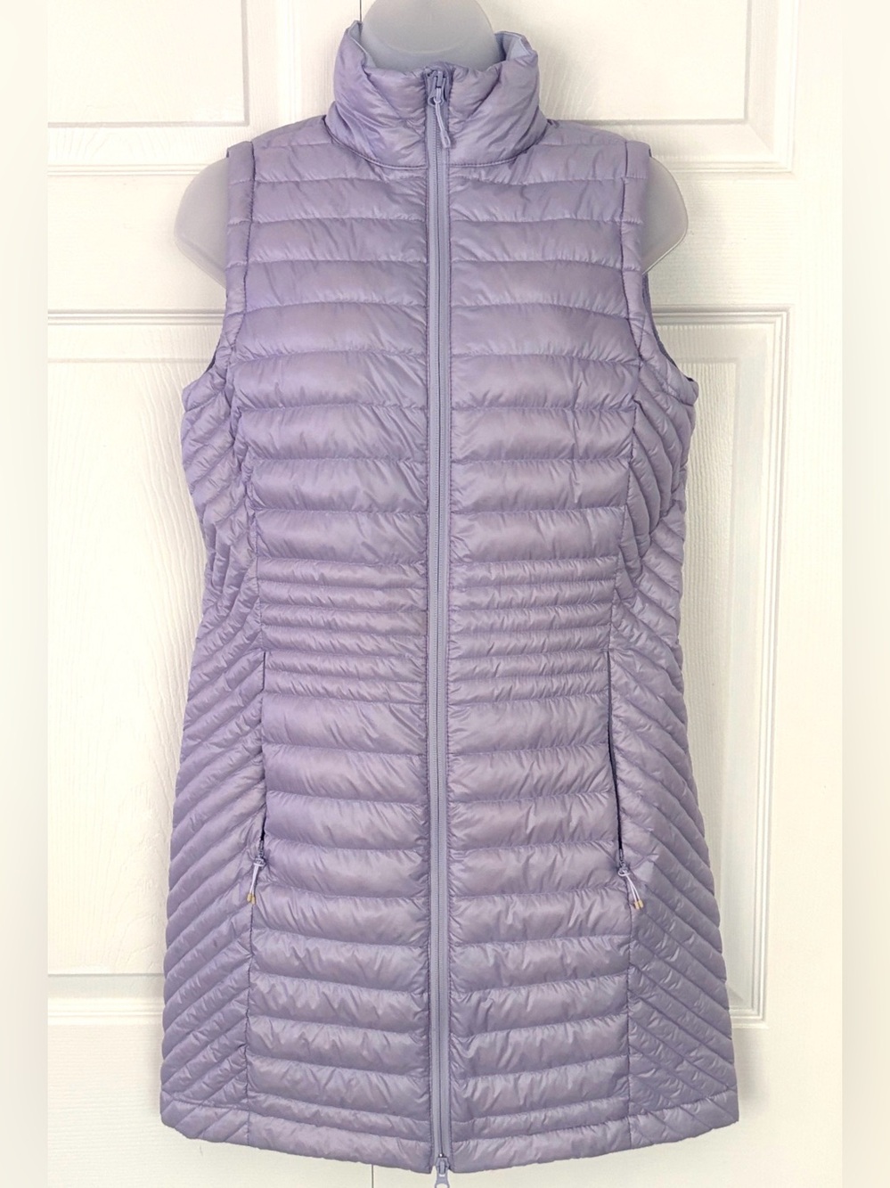 Duluth Trading Co Vest Women's Down Right Puffer Vest Lavender Purple New XS